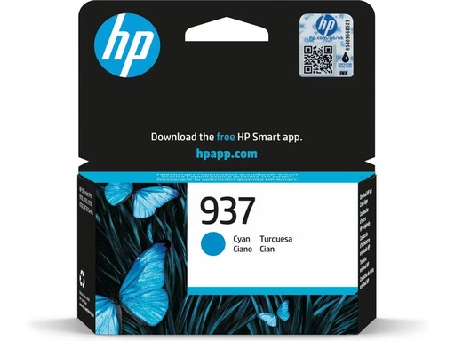[90334921 1666831] HP Tinte Nr. 937 (4S6W2NE) Cyan