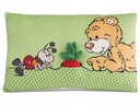 Nici Green Kissen Bär Mielo mit 2D Radieschen 43 x 25 cm