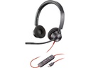 Poly Headset Blackwire 3320 USB-A/C, Schwarz