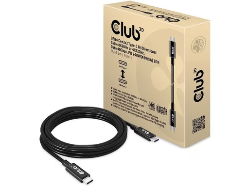[90335038 1676270] Club 3D USB-Kabel CAC-1579 USB C - USB C 3 m
