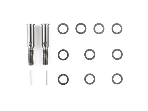 [90335064 1680063] Tamiya Rad-Achse freilaufend, verstärkt M-Chassis