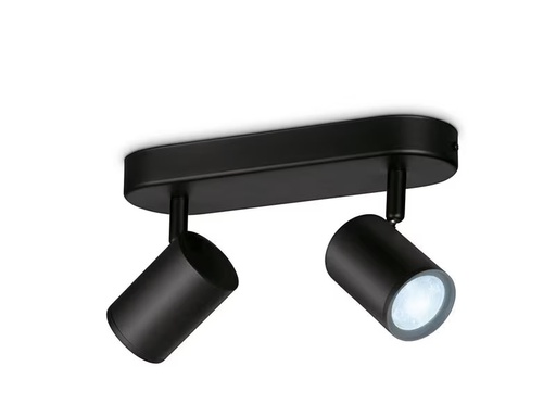 [90335084 1615246] WiZ IMAGEO 2er Spot Tunable White Deckenleuchte Schwarz
