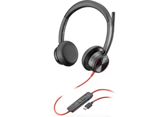 [90335172 1680503] Poly Headset Blackwire 8225 MS USB-A/C