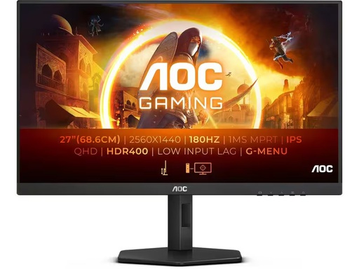 [90335218 1673893] AOC Monitor Q27G4X