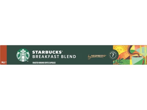[90335237 1673961] Starbucks Kaffeekapseln Breakfast Blend 10 Stück