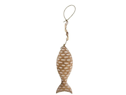 [90335251 1629867] CHALET Aufhänger Fisch 39 x 14 x 2.5 cm