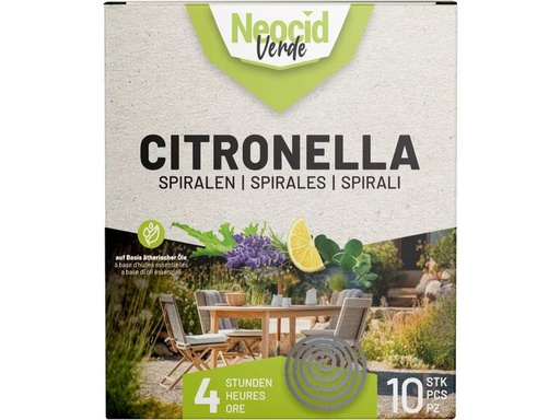 [90335265 1680605] Neocid Expert Mückenspirale Citronella 1 Stück