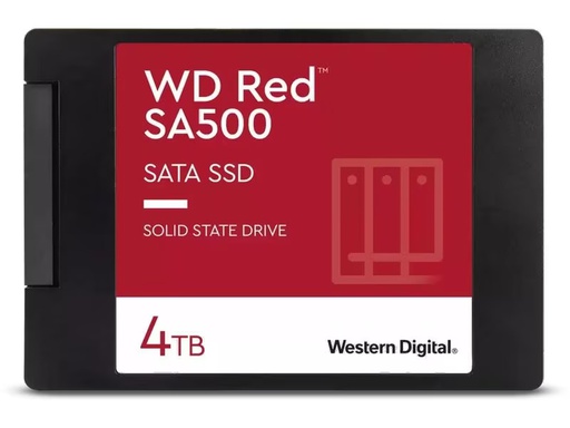 [90335339 1679404] Western Digital SSD WD Red SA500 NAS 2.5 SATA 4000 GB