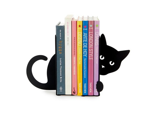 [90335478 1680442] Trendform Buchstütze Katze Schwarz