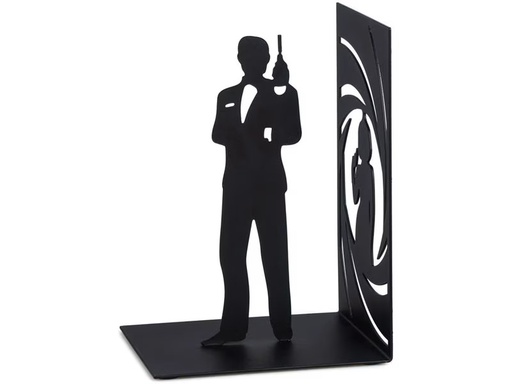 [90335488 1680440] Trendform Buchstütze Secret Agent Schwarz