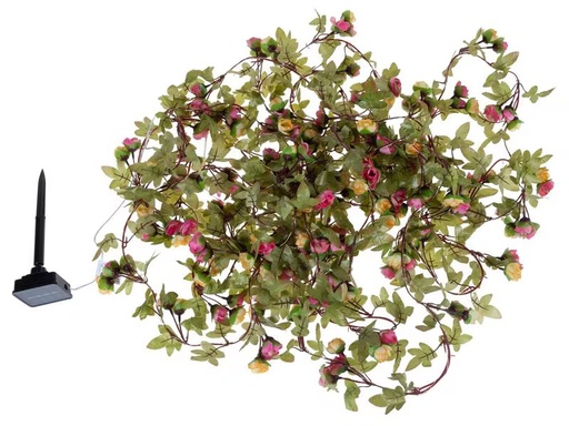 [90335529 1613466] COCON Lichterkette LED Solar Blumen, 10 m