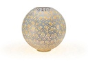 STT Windlicht Solar Antic Ball Baccara Ø 40 cm, White
