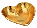 G. Wurm Dekoschale Herz Gold