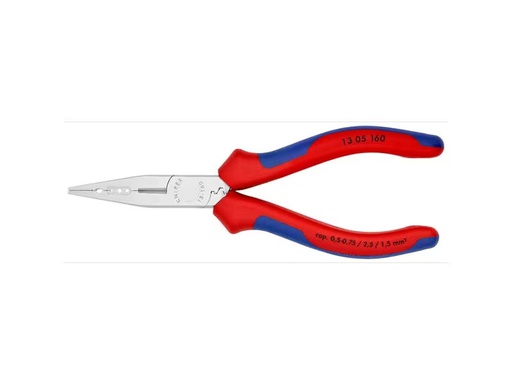 [90335808 1673832] Knipex Verdrahtungszange verchromt 160 mm