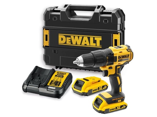 [90335838 1676384] DeWalt Akku-Bohrschrauber DCD777S2T 18 V Set