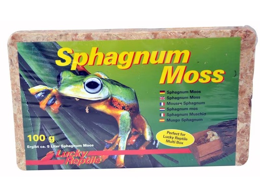 [90335889 1671114] Lucky Reptile Bodensubstrat Sphagnum Moss 100 g/5 l