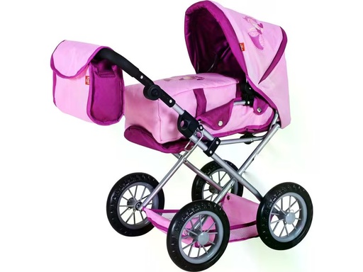 [90335923 1664337] Knorrtoys Puppenwagen Ruby Princess Pink