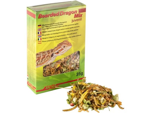 [90335950 1674851] Lucky Reptile Hauptfutter Bearded Dragon Mix Juvenil, 35 g
