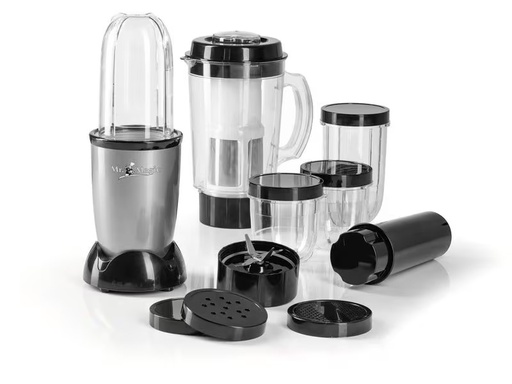 [90335955 1675697] GOURMETmaxx Nährstoffextraktor Nutrition Schwarz/Silber