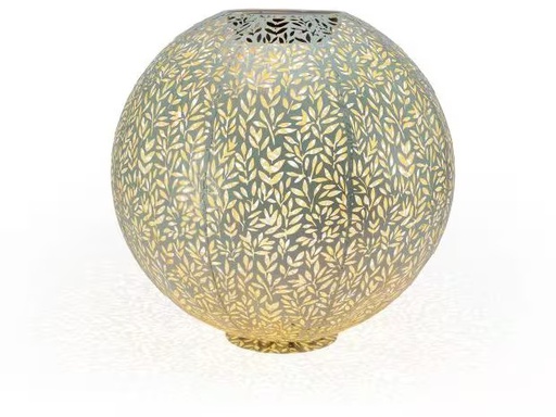 [90335965 1670230] STT Windlicht Solar Antic Ball Mistral Ø 40 cm, Mint