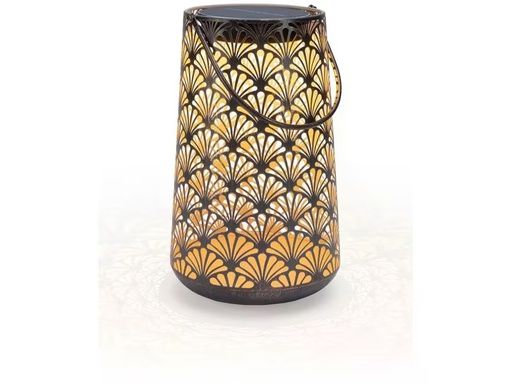 [90335984 1670207] STT Laterne Solar Antic Santana, 32.5 cm, Anthrazit