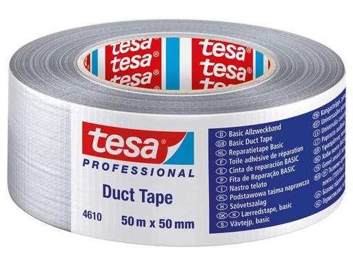 [90336017 1677209] tesa Bürstenstreifen Professional 4610 Steinband Basic, Grau