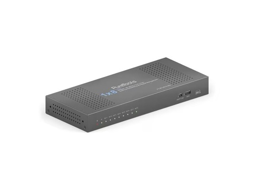 [90336097 1683193] PureTools Splitter PT-SP-HD18-48G 1 x 8 HDMI 2.1 - 48Gbps - 8K