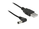 Delock USB-Stromkabel Hohlstecker 5.5/2.5mm USB A - Spezial 1.5 m