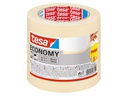 tesa Abdeckband Masking Economy, Set 2x 50m x 30mm, 2x 50m x 19mm