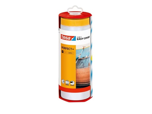 [90336188 1677205] tesa Abdeckfolie Easy Cover Perfect+ Refill XL, 17 x 2.6 m