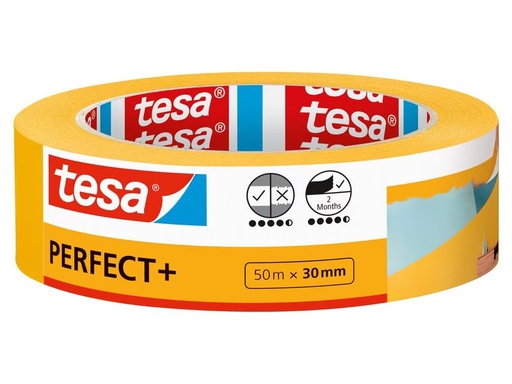 [90336194 1677204] tesa Malerband Perfect+ 50 m x 30 mm