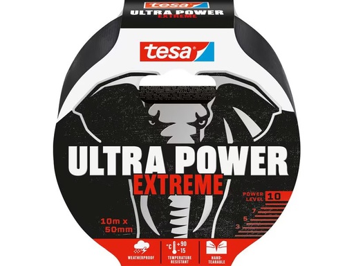[90336215 1677231] tesa Gewebeband Ultra Power Extreme, 10 m x 50 mm