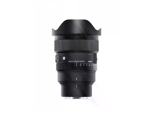 [90336299 1685541] Sigma Festbrennweite 15mm F/1.4 DG DN Fisheye – Sony E-Mount