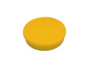 Bi-Office Haftmagnet Super Strong 20 mm Gelb, 10 Stück