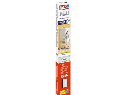 [90336469 1677226] tesa Fliegengitter Insect Stop ALU Comfort Türen, 1 x 2.2 m