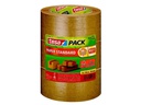tesa Klebeband 3 x Papier Standard ecoLogo 50 mm x 50 m, Braun