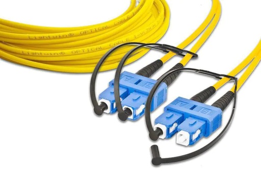 [90005357 134460] Lightwin LWL-Patchkabel SC-SC, Singlemode, Duplex, 1 m