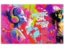 HERMA Schreibunterlage Music Girl 55 x 35 cm