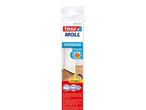[90336540 1677233] tesa Türdichtschiene Standard, 1 m x 37 mm