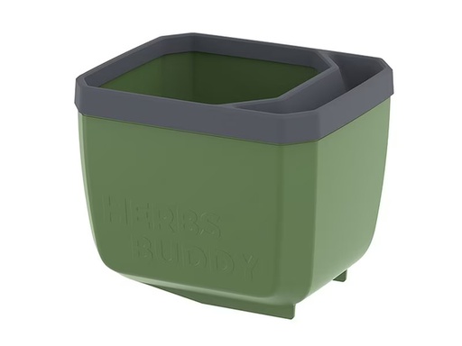 [90336566 1666847] Gusta Garden HERBS BUDDY Kräutertopf Dunkelgrün