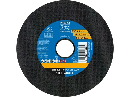 [90336572 1639545] Pferd Trennscheibe EHT 125 x 1.0 x 22.23 mm gerade