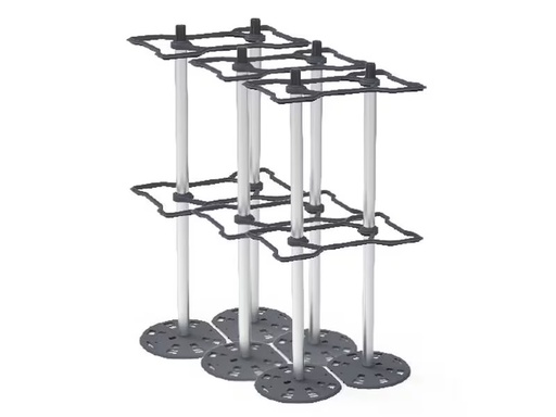 [90336582 1666856] Gusta Garden CHILI BUDDY Rankhilfe für Chilis &amp; Paprika im 3er Set Silber