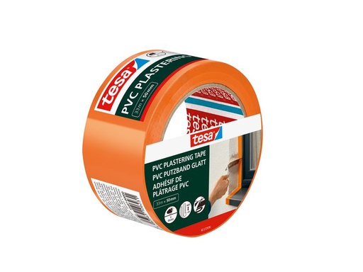 [90336636 1677235] tesa PE Putzband, Orange, 33 m x 50 mm