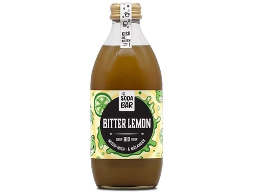 [90336756 1678190] SodaBär Bio-Sirup Bitter Lemon Bio 330 ml
