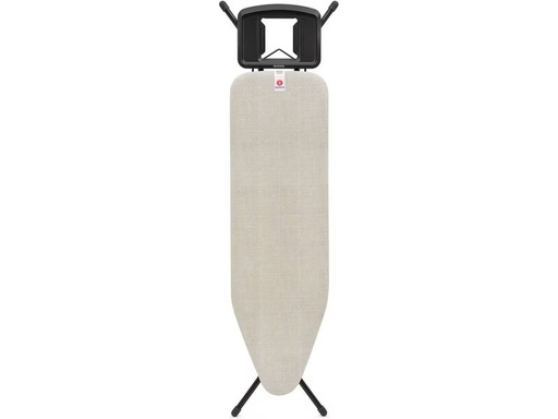[90336779 1675224] Brabantia Bügeltisch mit Dampfbügeleisenablage Denim Grey 124 x 38 cm