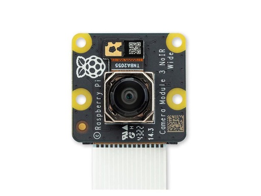 [90336812 1684368] Raspberry Pi IR Kamera Modul v3 12MP 120 °FoV für Raspberry Pi 5