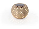 STT Windlicht Solar Antic Globe Heart Ø 22 cm, Lila