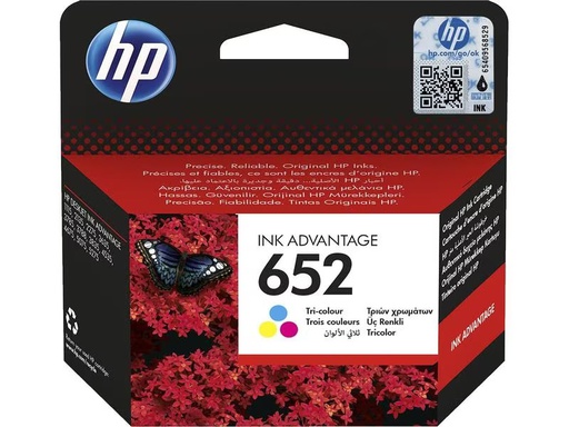 [90337064 1589129] HP Tinte Nr. 652 (F6V24AE) Cyan/Magenta/Yellow