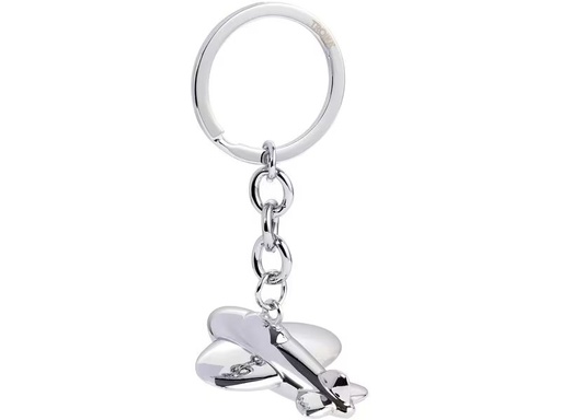 [90337079 1684946] Troika Schlüsselanhänger Jetsetter Silber