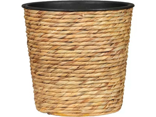 [90337121 1648677] scheurich Pflanzengefäss mit Plastikeinsatz 30 x 28 cm,  Nature